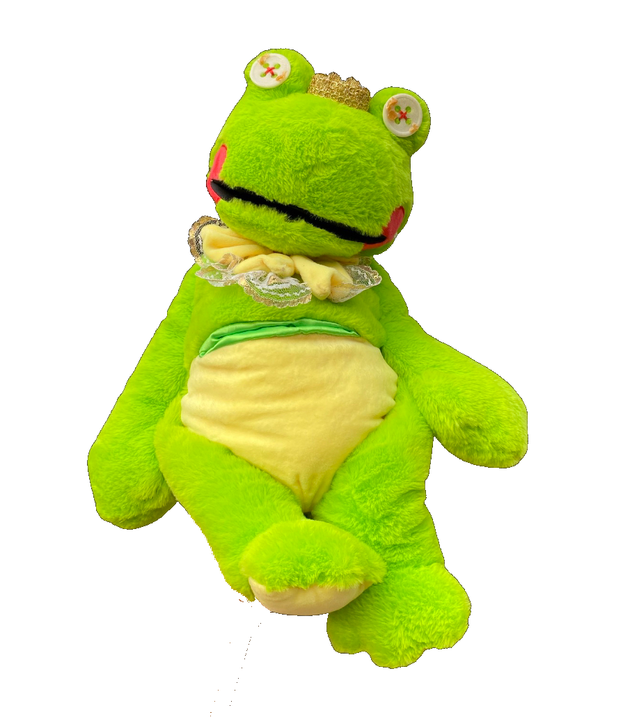 Fynn The Frog Prince Puppet Bag